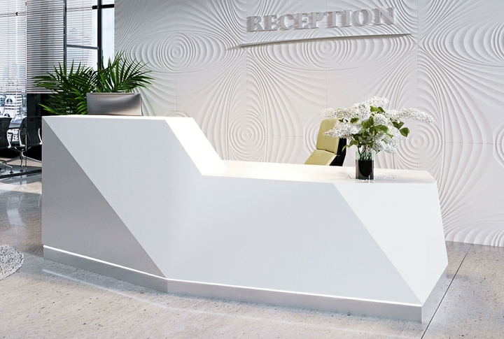 Solid Surface Reception Furniture